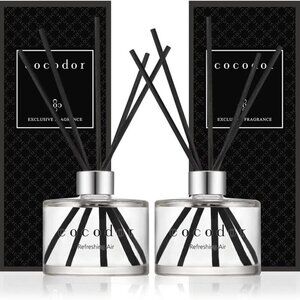 New Signature Reed Diffuser Set/Refreshing Air / 6.7oz /2 Pack/Home Fragrance